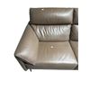 Image 3 : New - Leather Modular Sofa Brown - RV: $3499 CAD - 100" x 38" x 35"