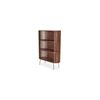 Image 1 : New - Moes Henrich Bookshelf Natural Oil Walnut - 41.0”W X 16.0”D X 57.0”
