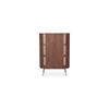 Image 3 : New - Moes Henrich Bookshelf Natural Oil Walnut - 41.0”W X 16.0”D X 57.0”