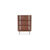 Image 4 : New - Moes Henrich Bookshelf Natural Oil Walnut - 41.0”W X 16.0”D X 57.0”