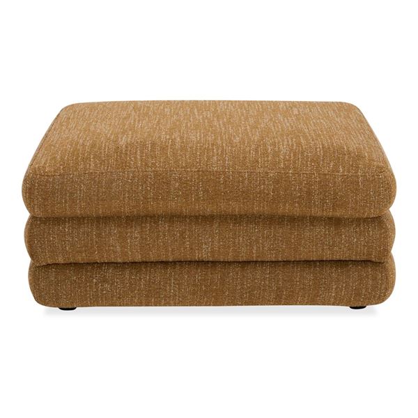 BNIB - Moe's Lowtide Ottoman - Amber Glow - RV: $989