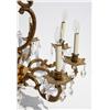 Image 4 : Bronze Nine-Arm Chandelier