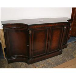 Mahogancy Credenza, French Restoration Style