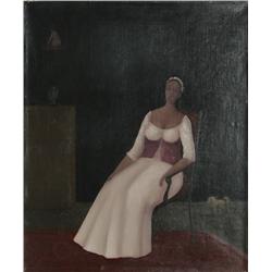 Branko Bahunek, Wedding Day, Oil Painting