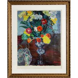 Dimitrie Berea, Le Vase de Fleurs, Poster