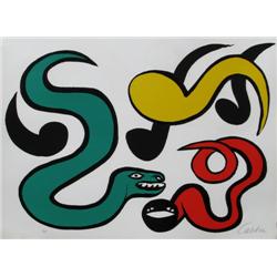 Alexander Calder, Couleurs au Choix, Lithograph