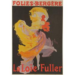 Jules Cheret, Folies-Bergere, Lithograph Poster