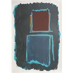 Dan Christensen, Hyde Park I, Silkscreen