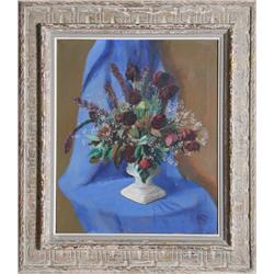 Gladys Rockmore Davis, Flowers, Oil Painting
