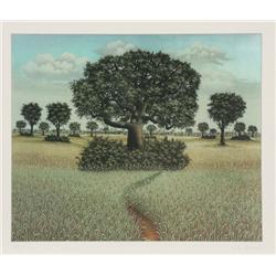 Milan Generalic, Untitled - Tree, Serigraph