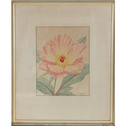 Shirrell Watson Graves, Flower, Watercolor