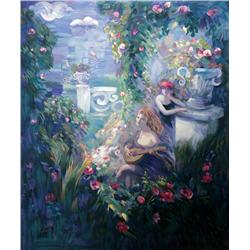 Halian, Garden Melodies, Giclee on Canvas