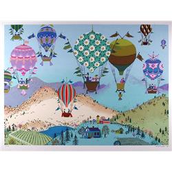 Jack Hofflander, Spring Balloons, Serigraph