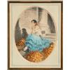 Image 1 : Louis Icart, Marchande d'Oranges (Orange Seller), Color Etching