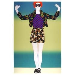 Kiki Kogelnik, War Baby, Serigraph