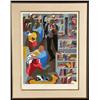 Image 1 : Jacob Lawrence, Schomburg Library, Silkscreen