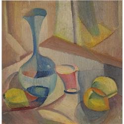 John F Leonard, Still Life, Oil Painting
