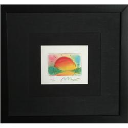 Peter Max, Rising Sun, Lithograph