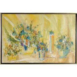 Susan Pear Meisel, Flowers, Oil Painting