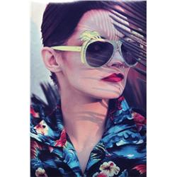 Willie Miller, Glasses, Color Photograph