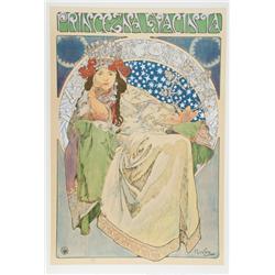 Alphonse Mucha, Princezna Hyacinta, Lithograph Poster