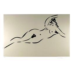 Reuben Nakian, Leda and the Swan 3, Etching and Chine Colle