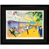 Image 1 : Leroy Neiman, Cafe de Flore I, Serigraph