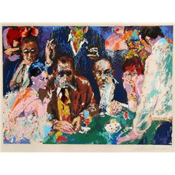 Leroy Neiman, Vegas Blackjack, Serigraph