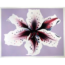 Lowell Blair Nesbitt, Lilium, Serigraph