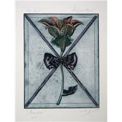 Tighe O'Donoghue, Arboretum - Amulet, Aquatint Etching