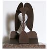 Image 1 : Pablo Picasso, The Lady, Cor-Ten Steel on Marble Base