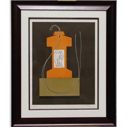 Man Ray, Monument III, Lithograph