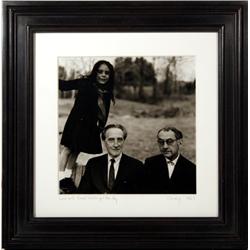 Naomi Savage, Photograph of Marcel Duchamp, Man Ray, & Laurie Savage