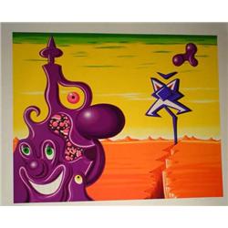 Kenny Scharf, Sajippe Kraka Joujesh, Serigraph