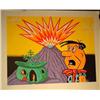 Image 1 : Kenny Scharf, Flintstone, Serigraph