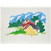 Image 1 : Tom Wesselmann, House and Barn in the Distance, Silkscreen
