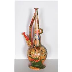 Mirko Guida, Painted Terracotta Watering Jug