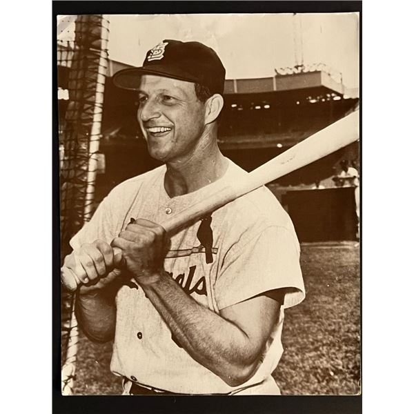 Major League Baseball Hall of Famer Stan Musial Unsigned Photo