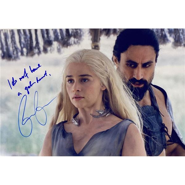 Game of Thrones Emilia Clarke facsimile signed  photo