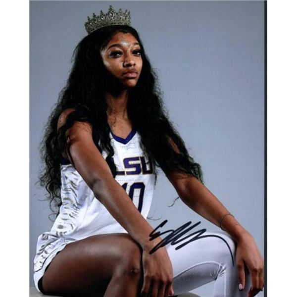 WNBA Angel Reese facsimile signed photo