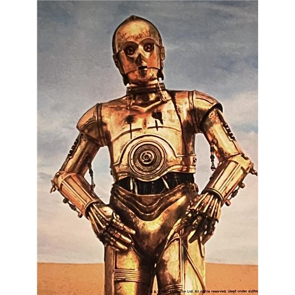 Star Wars C3PO Unsigned Photo
