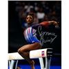 Image 1 : Olympic gymnast Simone Biles facsimile signed photo