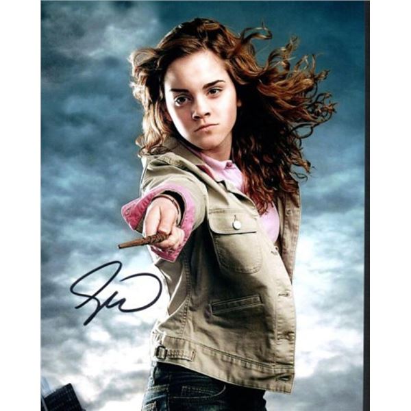 Harry Potter Emma Watson facsimile signed photo