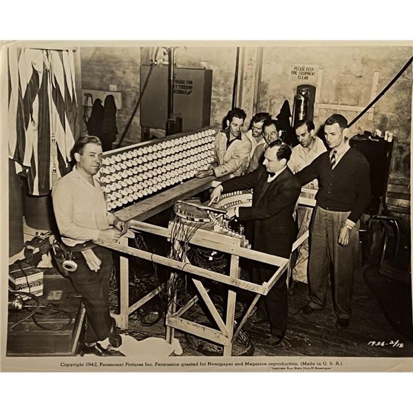 1942 Paramount Pictures Behind the Scenes Photo