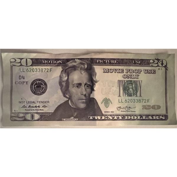Movie prop currency