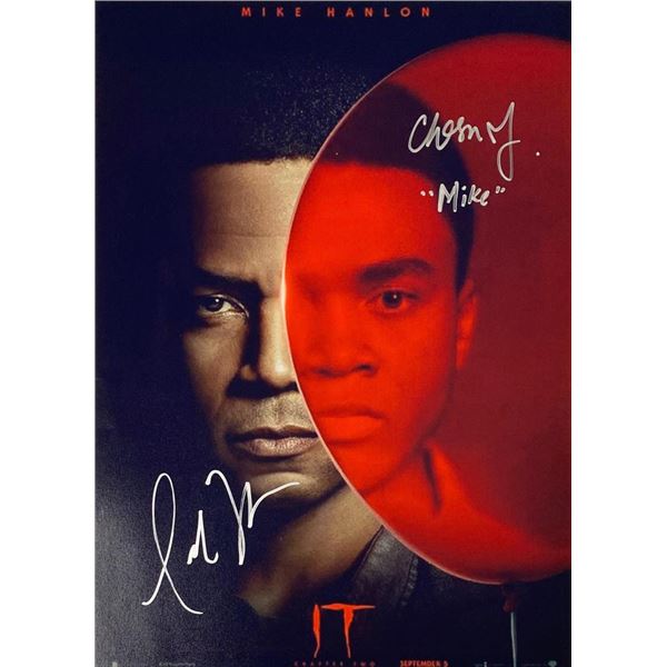 It Chosen Jacobs and Marlon Taylor facsimile signed  movie photo
