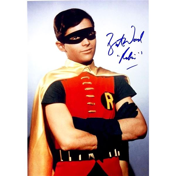 Batman Burt Ward facsimile signed  photo