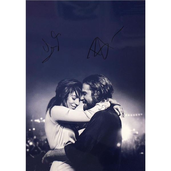 A Star Is Born Bradley Cooper and Lady Gaga facsimile signed  movie photo