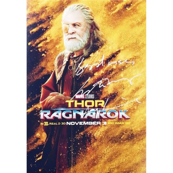 Thor: Ragnarok Anthony Hopkins facsimile signed  movie photo
