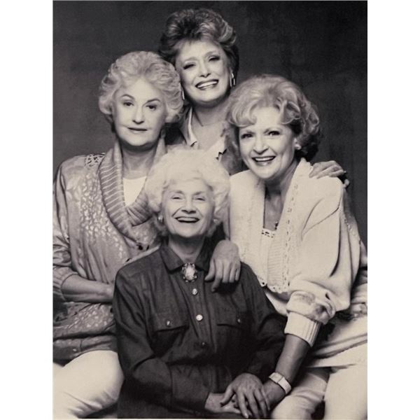 The Golden Girls with Betty White Unsigned Photo